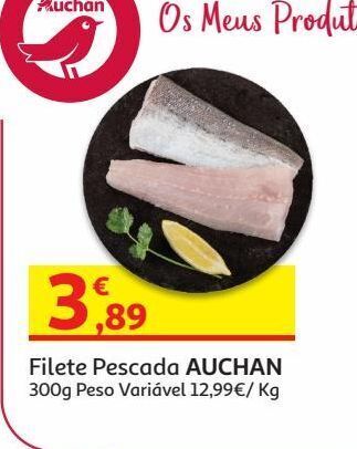 Auchan Filete pescada auchan kg promoção