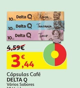 Auchan Cápsulas delta q promoção