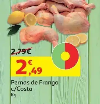 Auchan Perna de frango granel kg promoção