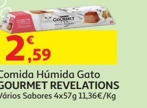 Auchan Comida húmida gato gourmet promoção