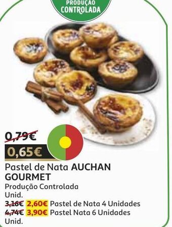 Pastel de nata auchan gourmet