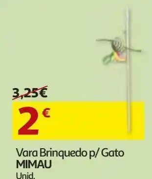 Auchan Vara brinquedo gato mimau promoção