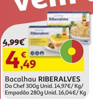 Auchan Bacalhau do chef riberalves promoção