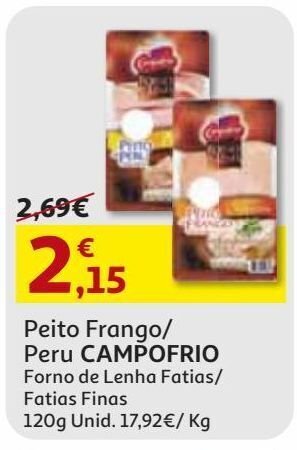 Auchan Peito peru campofrio promoção