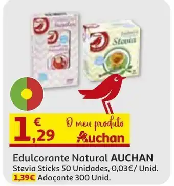 Auchan Edulcorante natural auchan promoção