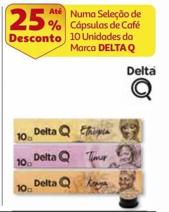 Auchan Cápsulas delta q promoção