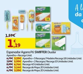 Auchan Espanador agarra pó swiffer promoção