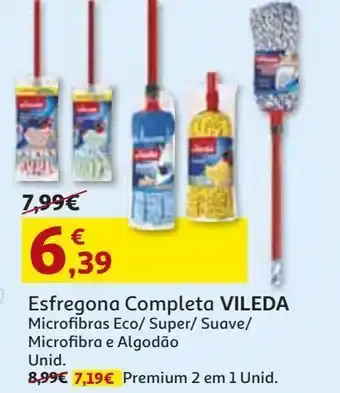 Auchan Esfregona completa vileda promoção