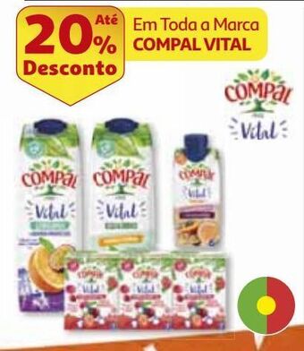 Auchan Néctar compal vital promoção