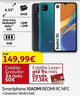 Auchan Smartphone xiaomi promoção