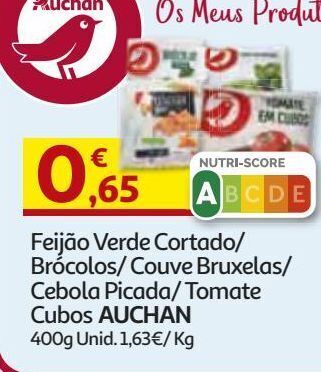 Auchan Feijão verde auchan promoção