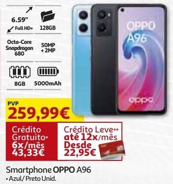 Auchan Smartphone oppo promoção