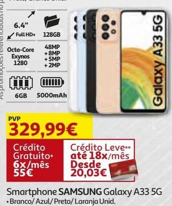 Auchan Smartphone samsung promoção