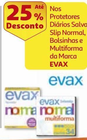 Auchan Protector diário evax promoção