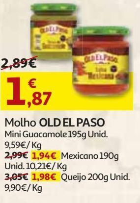 Auchan Molho old el paso promoção
