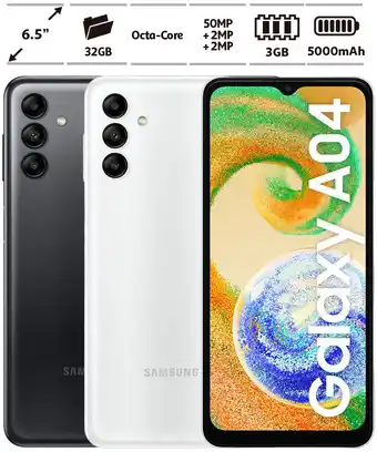 Auchan Smartphone samsung galaxy a04 promoção