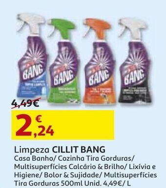 Limpeza casa banho cillit bang