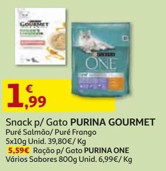 Auchan Snack gato gourmet promoção