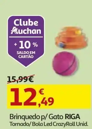 Auchan Brinquedo gato riga promoção