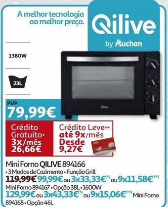 Mini forno qilive