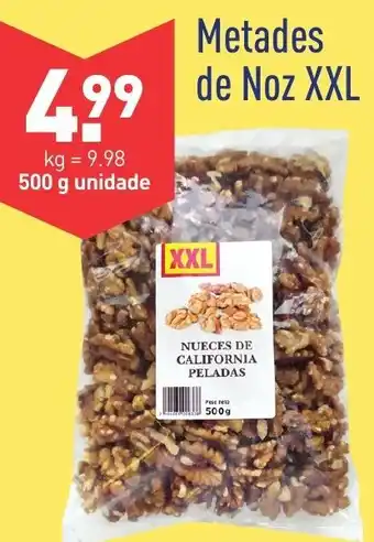 ALDI Metades de Noz XXL 500g promoção