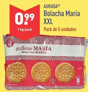 ALDI Aurada Bolacha Maria XXL 1kg promoção