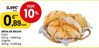 Intermarché Pão de milho promoção
