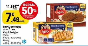 Intermarché Hambúrguer iglo promoção