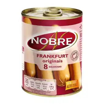 ALDI Nobre salsichas frankfurt promoção