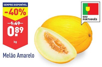 ALDI Melão Amarelo promoção