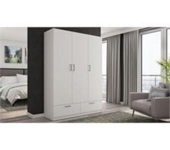 Conforama Roupeiro 3 portas 2 gavetas oslo promoção