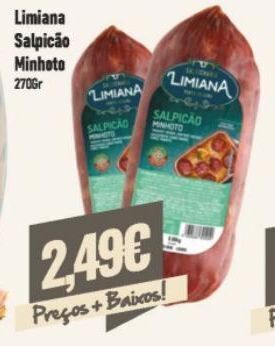 Belita Carne curada limiana promoção