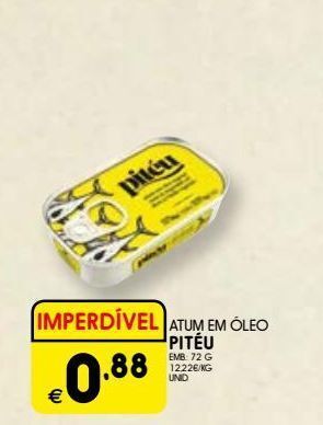 Atum em lata pitéu