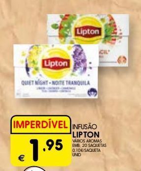 Meu Super Infusão lipton promoção