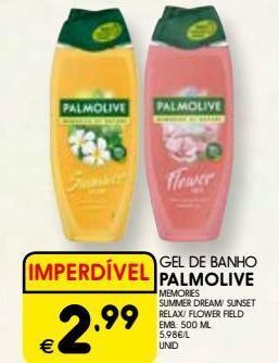Gel de banho palmolive
