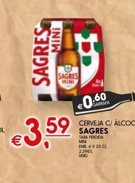 Meu Super Cerveja sagres mini promoção