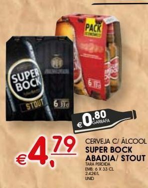 Meu Super Cerveja super bock promoção