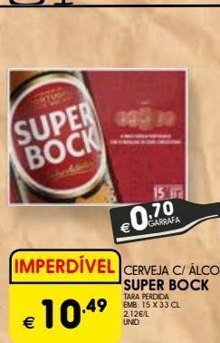Meu Super Cerveja super bock promoção