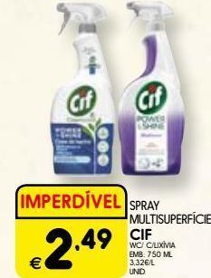 Meu Super Limpadores cif promoção