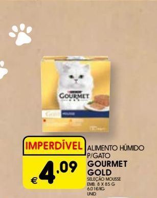 Ração para gatos gourmet