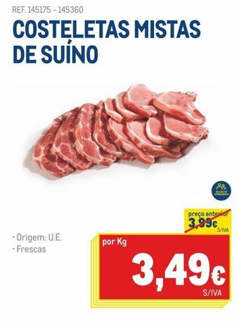 Makro Carne suína promoção