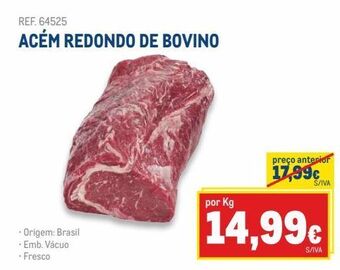 Makro Carne bovina promoção