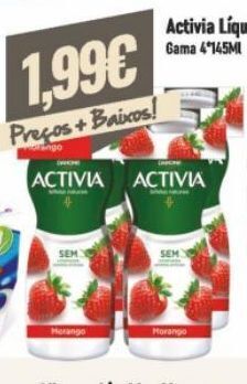 Belita Iogurte activia promoção