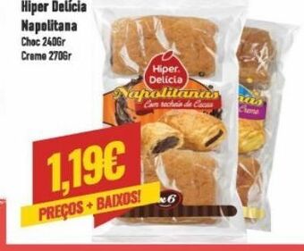 Belita Pão doce com chocolate promoção