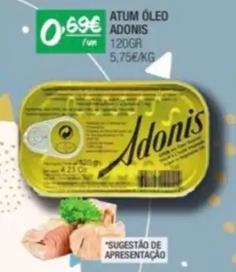Spar Atum óleo Adonis 120g promoção