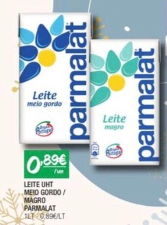 Leite Uht Meio Gordo/ Magro Parmalat 1L