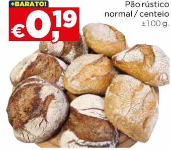 Pão rústico