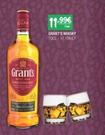 Grant's Whisky 70cl