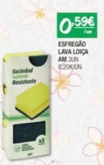 Spar Esfregão Lava Loiça AM 3un promoção