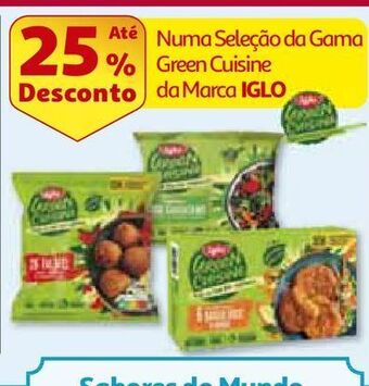 Auchan Chili iglo green cuisine promoção